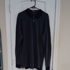 Polo Ralph Lauren Nvy Collar Micro Houndstooth Body Pima Cotton Peru